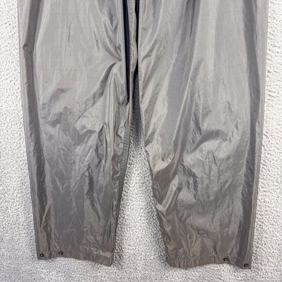 Cabelas Waterproof Pants Mens Large Gray Outdoor Hiking Camping Nylon 32x30 - Picture 2 of 13